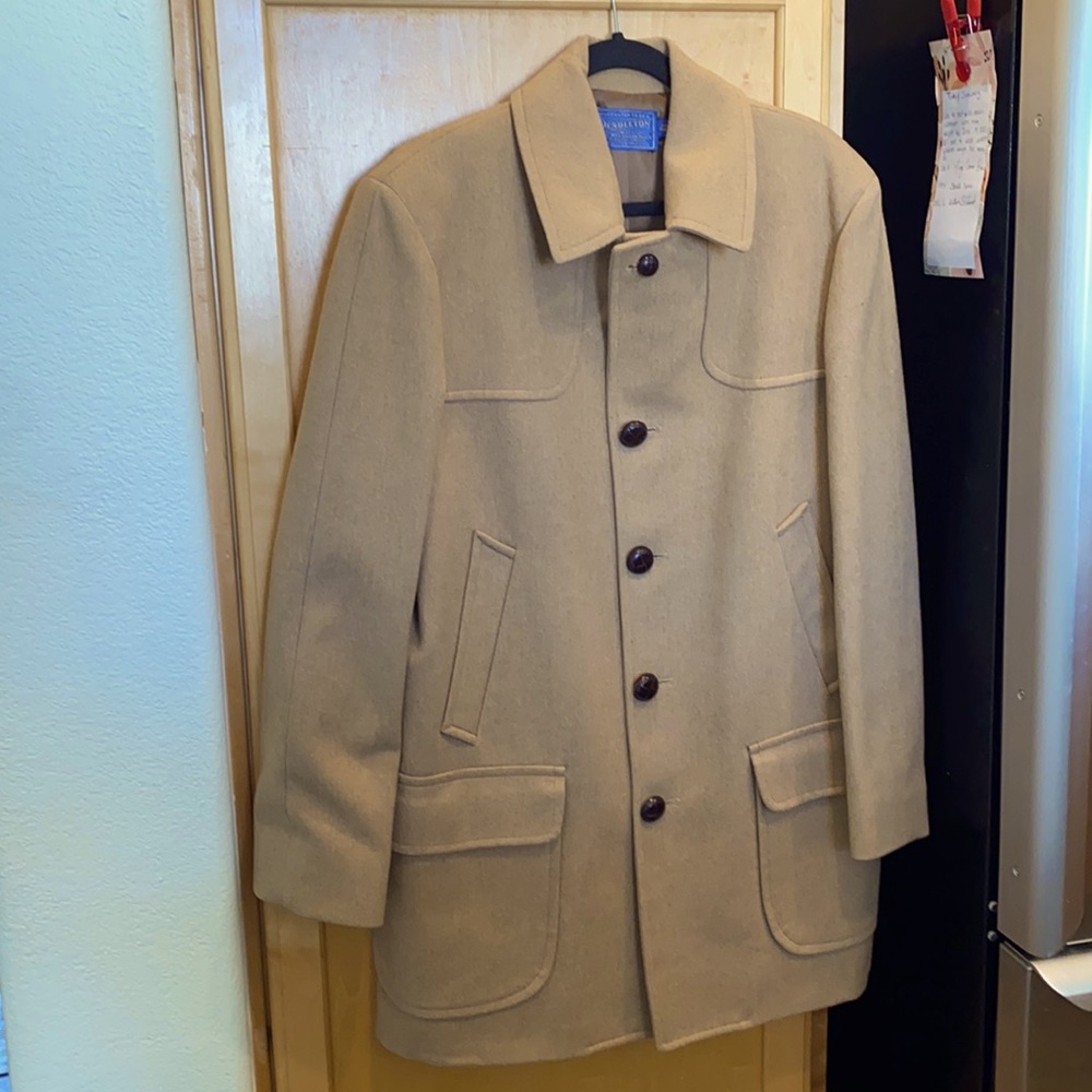 Beige Pendleton Coat